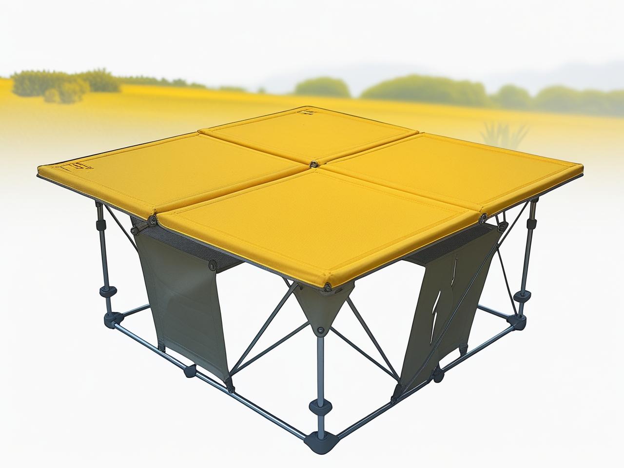 میز پارچه‌ای تاشو ۴ نفره |پرستیژ نیچر